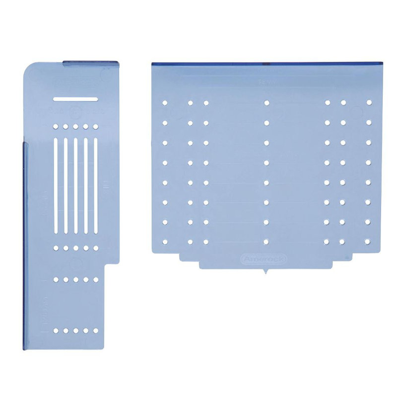 Amerock Hardware Door and Drawer Installation Template